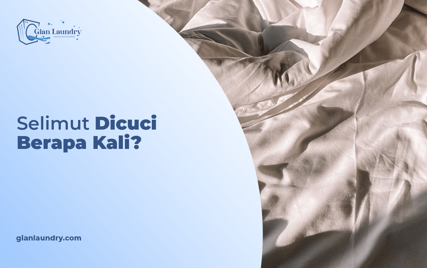 Selimut dicuci Berapa Kali
